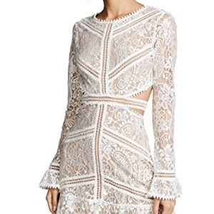 For Love and Lemons Emerie Cutout Dress